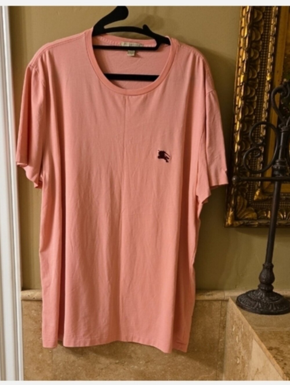 Burberry Light Pink Short Sleeve Tee